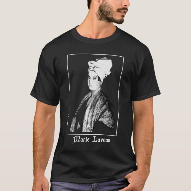 Marie Laveau Voodoo Queen New Orleans Hoodoo Atr R T-Shirt (Front)