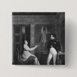 Marie Louise of Habsbourg Lorraine 15 Cm Square Badge