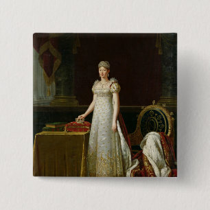 Marie-Louise of Habsbourg Lorraine, 1814 15 Cm Square Badge