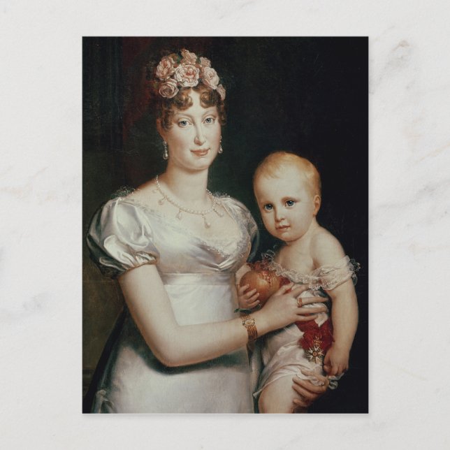 Marie-Louise  of Habsbourg-Lorraine Postcard (Front)