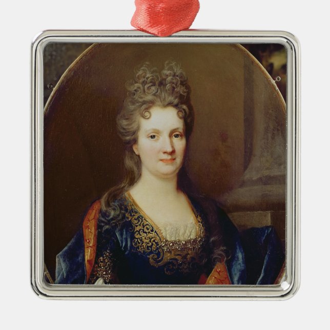 Marie Marguerite Arouet , c.1700 Metal Tree Decoration (Front)