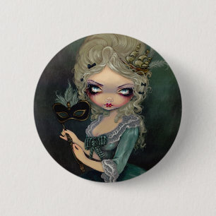 "Marie Masquerade" Button