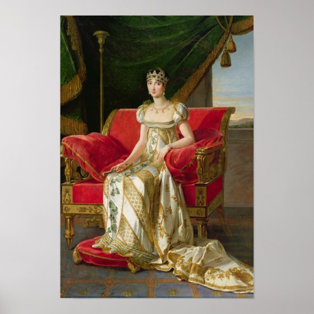 Marie Pauline Bonaparte  Princess Borghese, 1808 Poster (Front)
