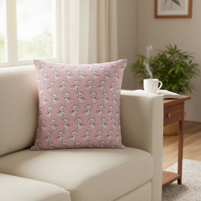 Marie Throw Pillow (Creator Uploaded)