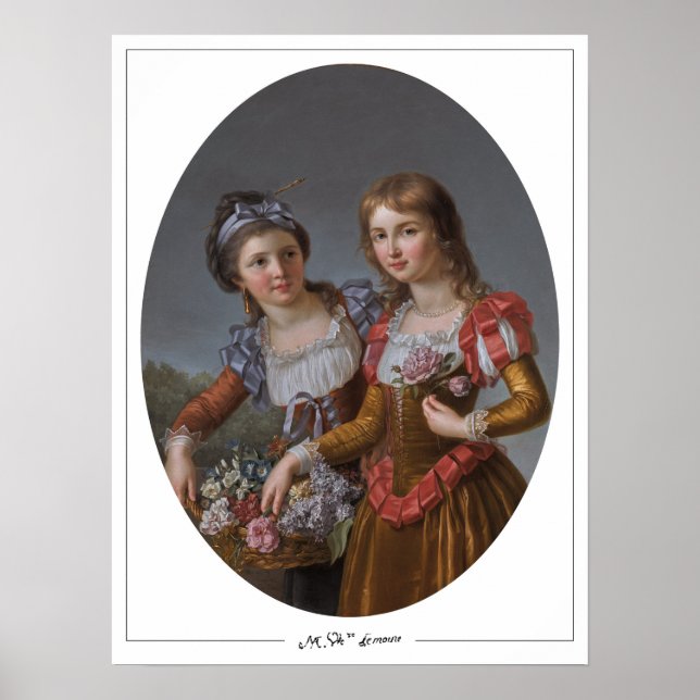 Marie-Victoire Lemoine Zedign Art Poster #9 (Front)