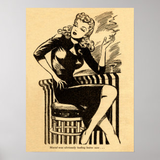 Mariel was obviously feeling better now... poster