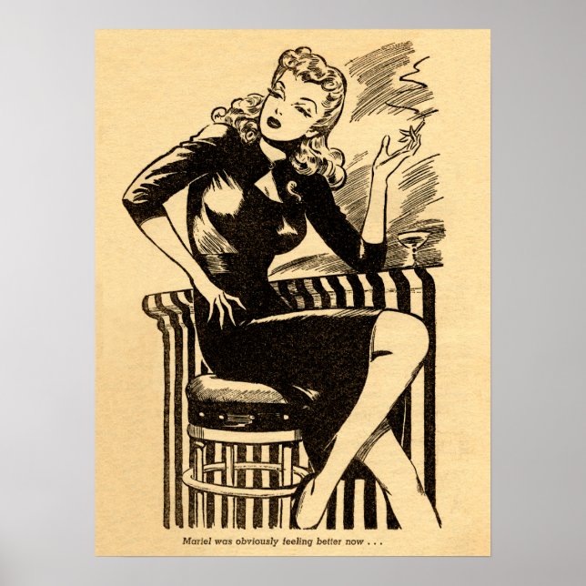 Mariel was obviously feeling better now... poster (Front)