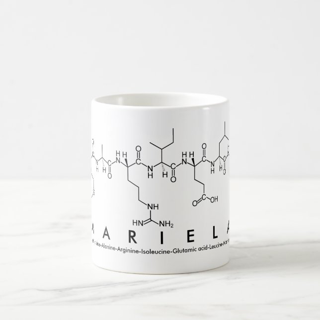 Mariela peptide name mug (Center)
