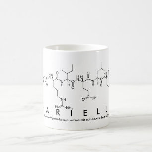 Marielle peptide name mug