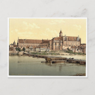 Marienburg, west side, Prussia, Germany (i.e., Mal Postcard