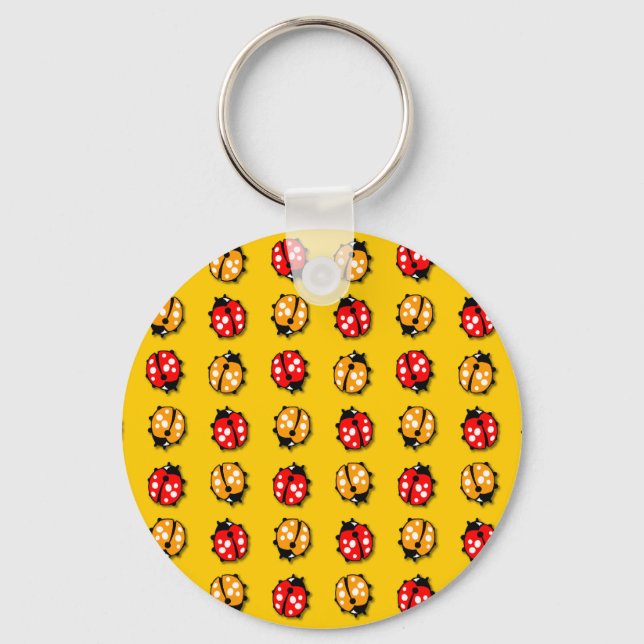 Marienkäfer Invasion Key Ring (Front)