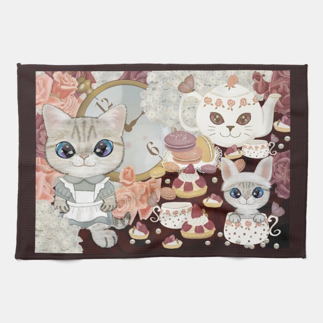 Marie's Tea Party Towel (Horizontal)
