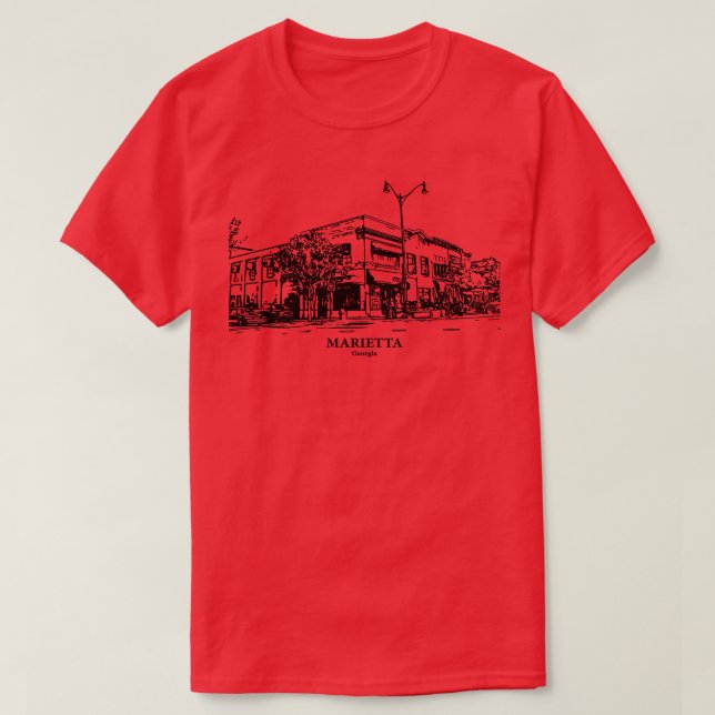 Marietta Georgia TShirt 1 (Design Front)