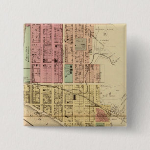 Marietta, Ohio 15 Cm Square Badge