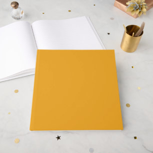 Marigold 12x12 Guestbook with Foil Cover Design