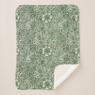 Marigold (by William Morris) Sherpa Blanket