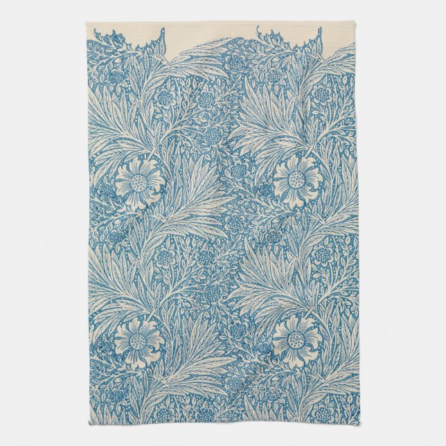 Marigold by William Morris Tea Towel (Vertical)
