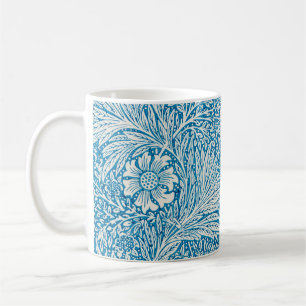 Marigold by William Morris, Vintage Garden Flowers Coffee Mug