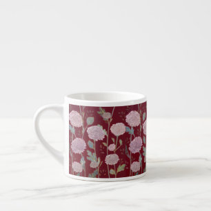 Marigold Flower Pattern Tea Cup