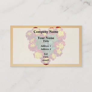 Marigold Heart II Business Card