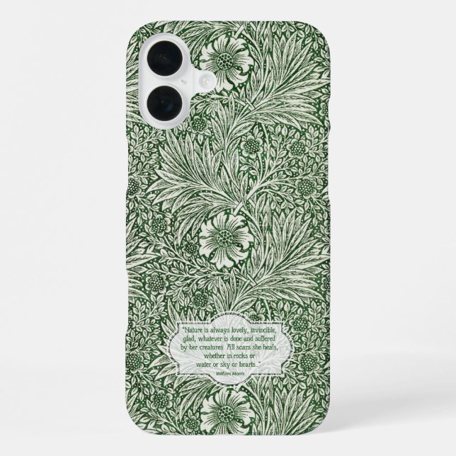 Marigold pattern - William Morris  iPhone Case (Back)