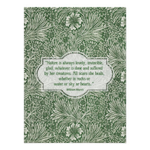 Marigold pattern - William Morris Poster