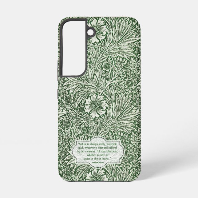 Marigold pattern - William Morris  Samsung Galaxy S22 Case (Back)