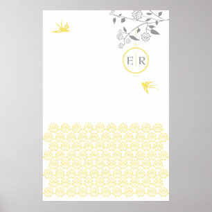 Marigold Photobooth Backdrop Print