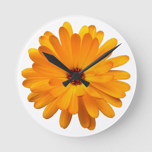 Marigold Round Clock (Front)