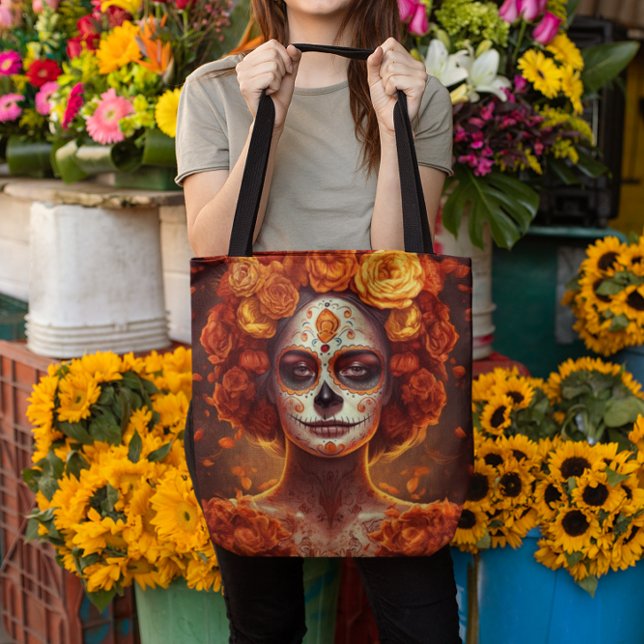 Marigold Spirit Tote Bag (Creator Uploaded)