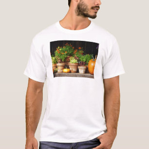 Marigolds and Pumpkins T-Shirt