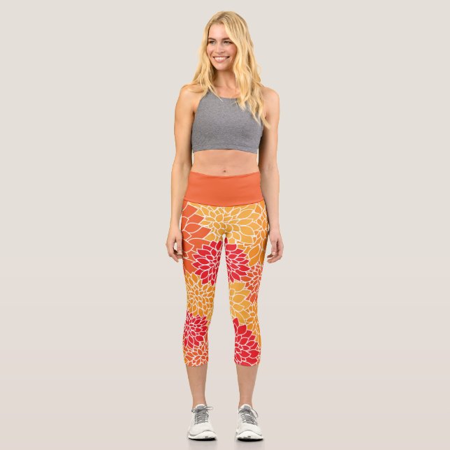 Marigolds Capri Leggings (Front)