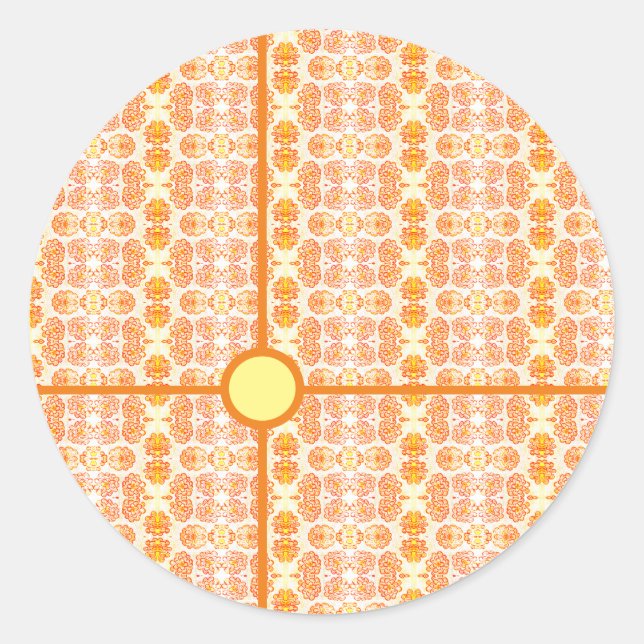Marigolds Classic Round Sticker (Front)