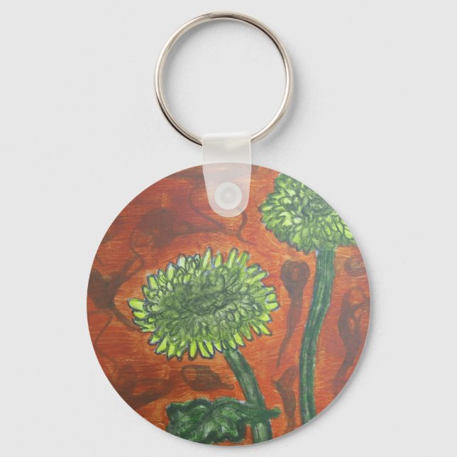 Marigolds Key Ring (Front)