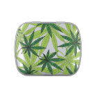 Marijuana Two Toned Leaves