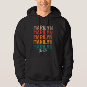 Marilyn First Name - Vintage Marilyn Limited Editi Hoodie