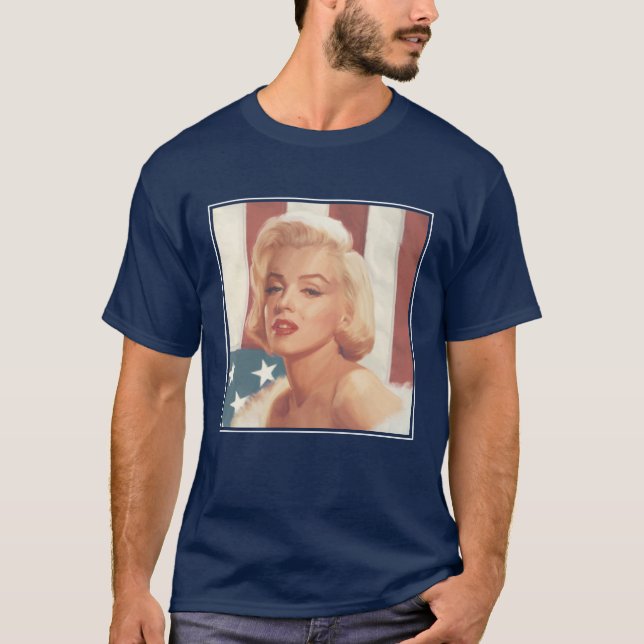 Marilyn Flag T-Shirt (Front)