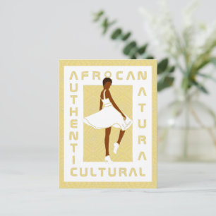 Marilyn MonFRO AFRoCA Afro Africa Black Woman Postcard