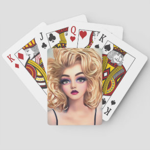 Marilyn Monroe art Playing Cards