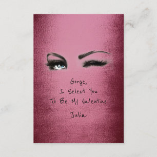 Marilyn Monroe Burgundy Valentine Love Declaration Invitation