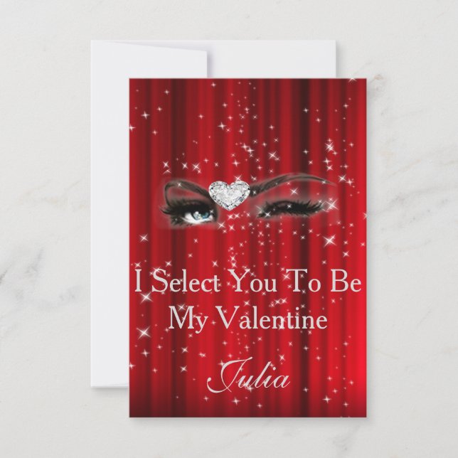 Marilyn Monroe Valentine Day Invitation (Front)