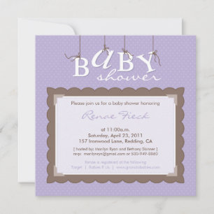 marilyn ryan :: BABY SHOWER INVITES