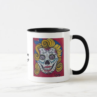 Marilyn Sugar Skull Coffee Mug