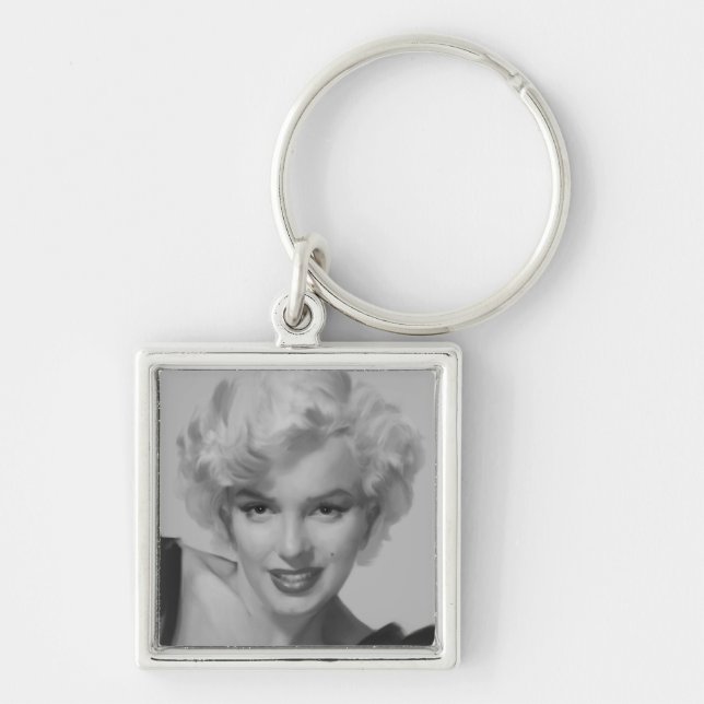 Marilyn the Look Key Ring (Front)