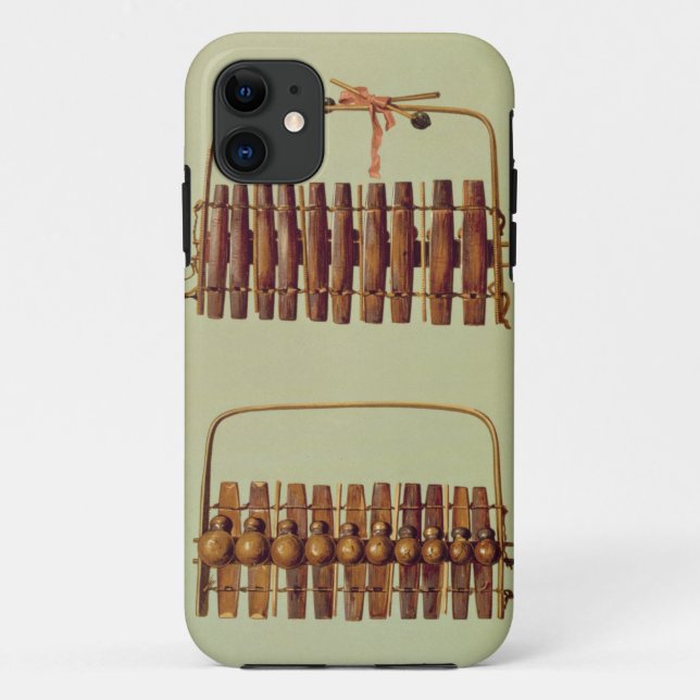 Marimba, front and back views, South African, from Case-Mate iPhone Case (Back)
