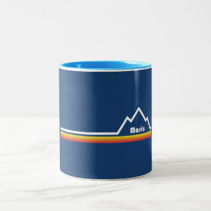 Marin, California Two-Tone Coffee Mug