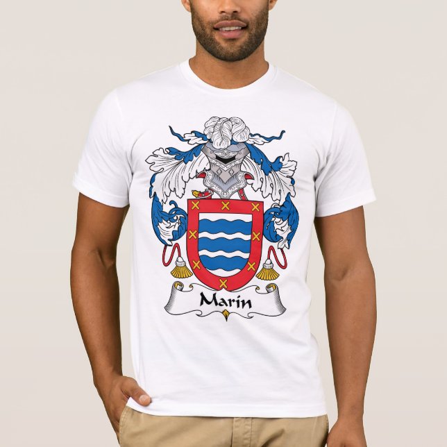 Marin Family Crest T-Shirt (Front)