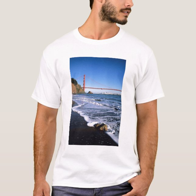Marin Headlands, Golden Gate Bridge; San T-Shirt (Front)