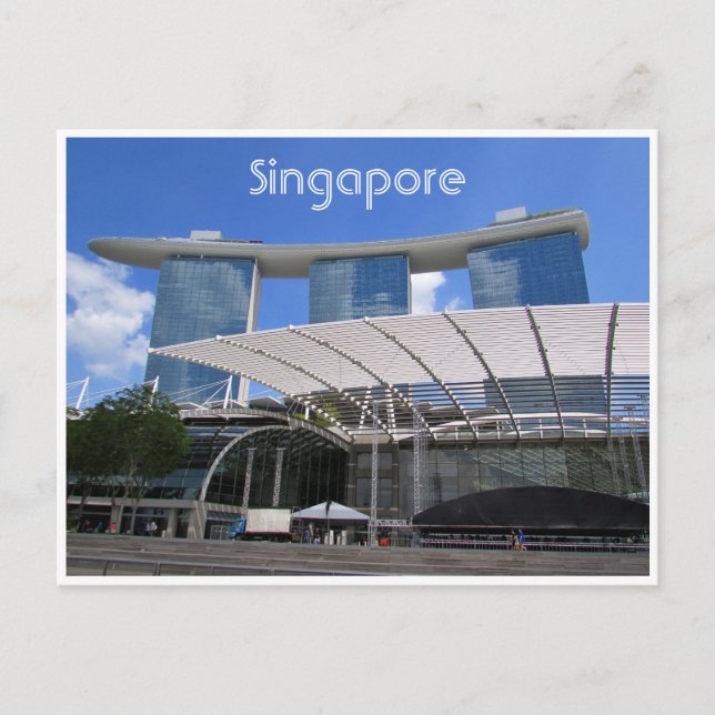 marina bay high postcard (Front)