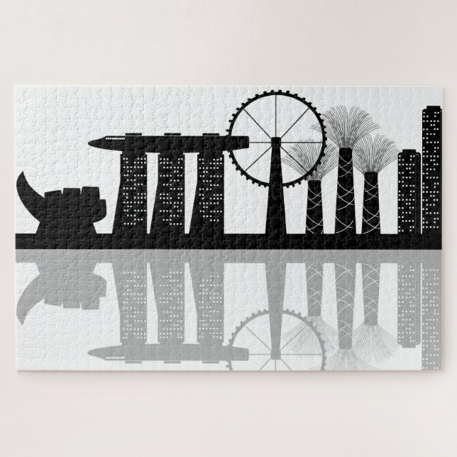 Marina bay jigsaw puzzle (Horizontal)